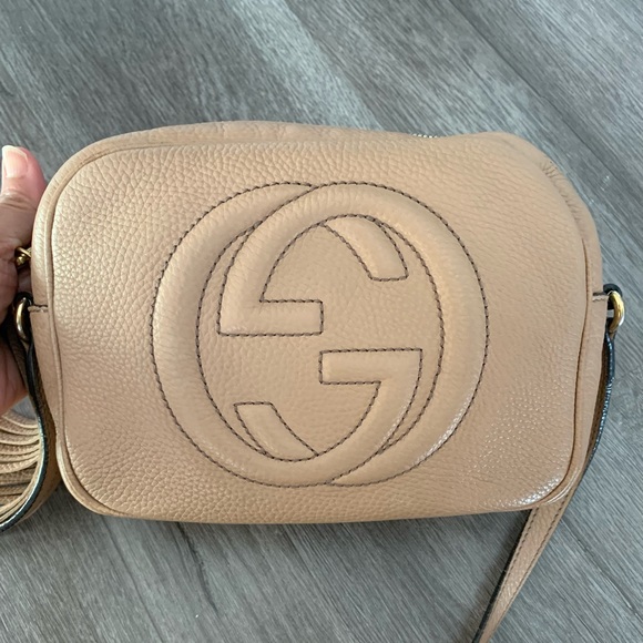 SOLD Authentic Gucci Soho Disco Rose Beige - Picture 1 of 15